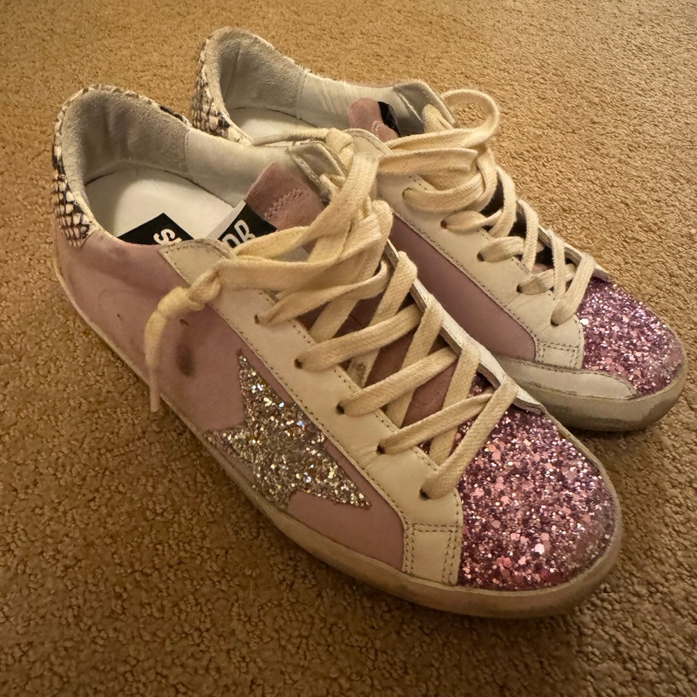 Authentic Pink Golden Goose Sneaker size 36